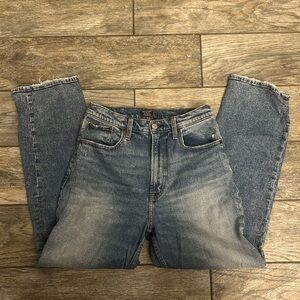 Abercrombie & Fitch ultra high rise straight jeans